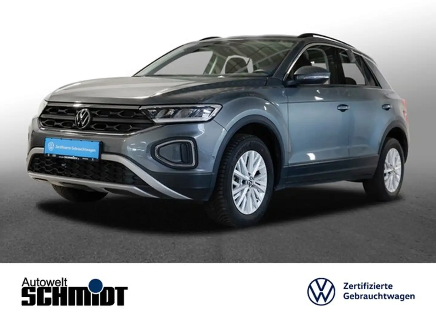 Volkswagen T-Roc 1.0TSi Life AHK NaviMedia LED Sitzheiz. Parkassist Grau - 1