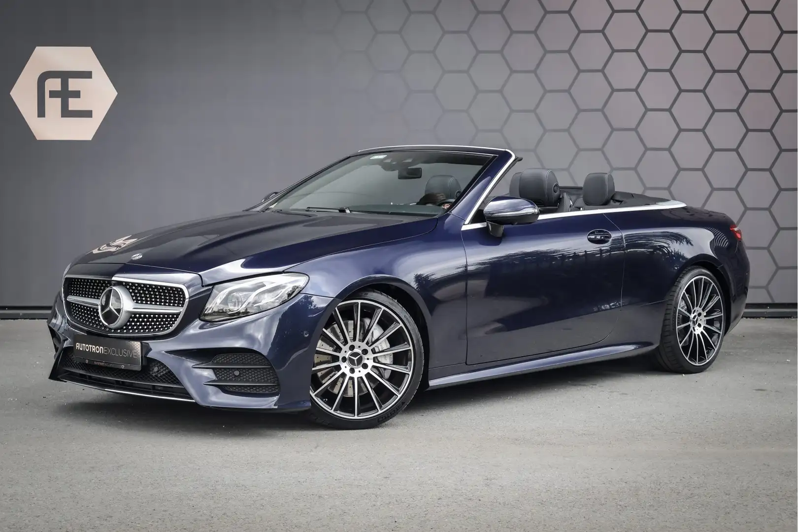 Mercedes-Benz E 350 Cabriolet AMG Premium Plus | DISTRONIC | VOL LEDER Blauw - 1