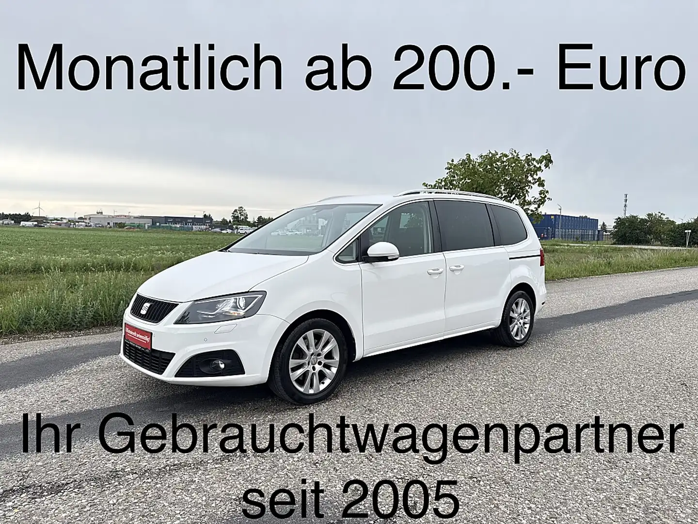 SEAT Alhambra Style 2,0 TDI CR DPF DSG Weiß - 1