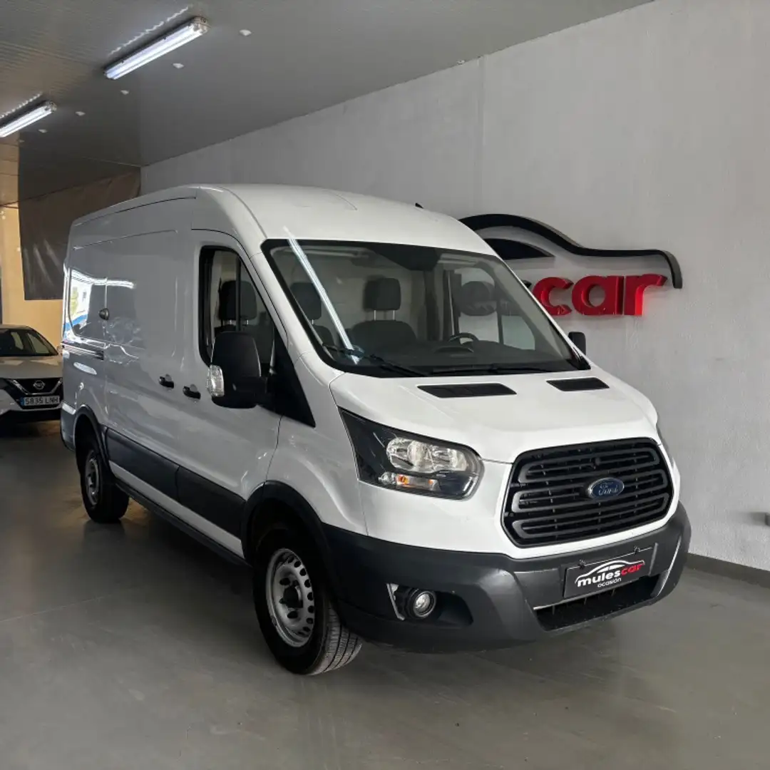 Ford Transit FT 350 L2 Chasis Ambiente 130 Blanc - 1