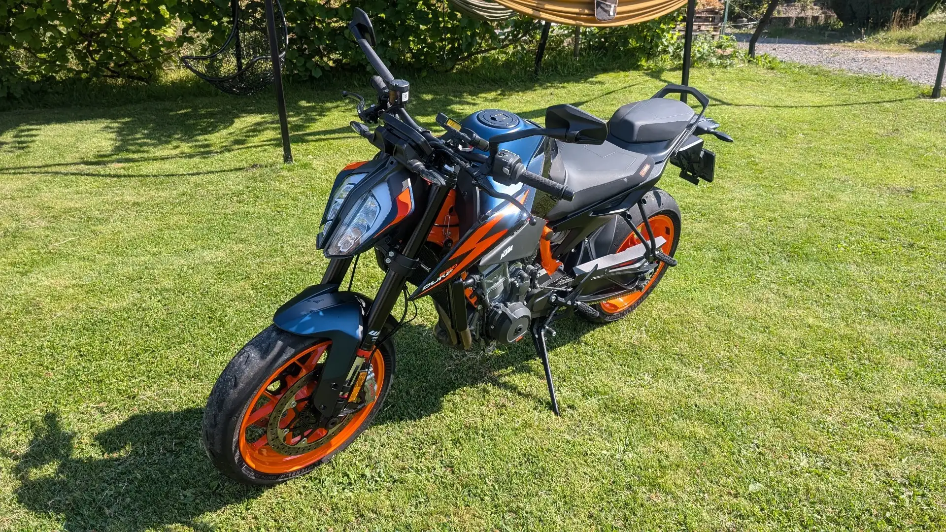 KTM 890 Duke R valises latérales Alu, selle comfort Teck pack + Orange - 1