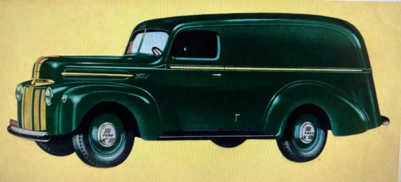 Ford 1946 Panelvan V8 RECLAME OBJECT #COOL, foto 7