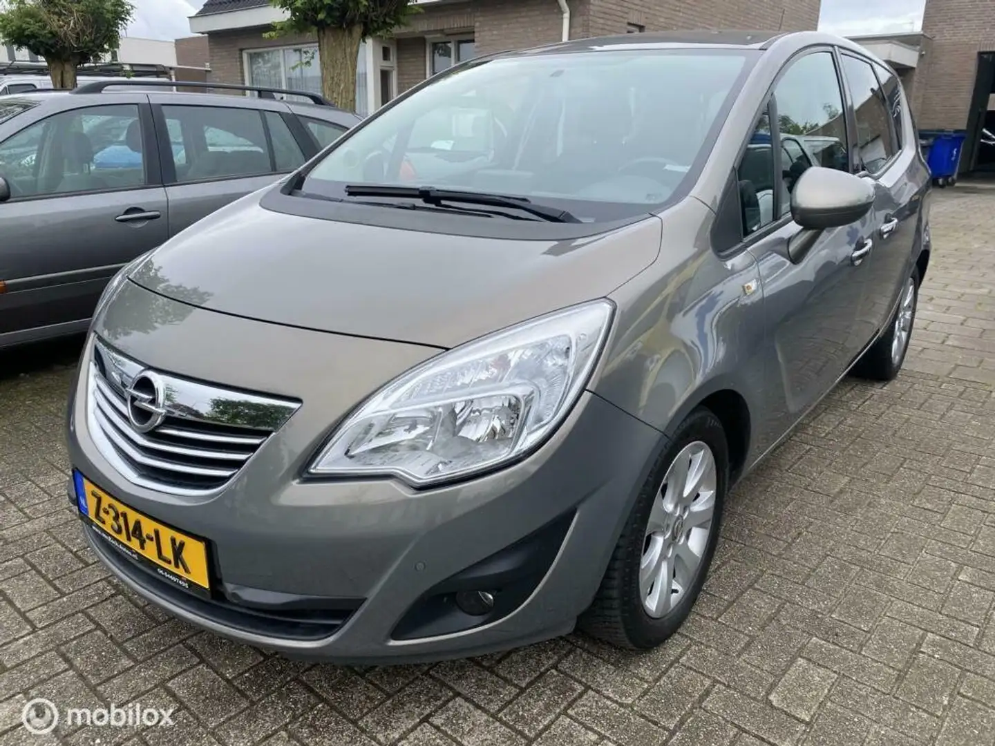 Opel Meriva 1.4 Cosmo 93.DKM SIRCO LEDER NAVI CRUISE PDC Bruin - 1