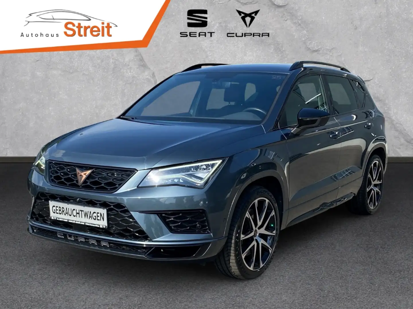 CUPRA Ateca 4Drive 2.0 TSI 221 kW 7-Gang DSG AD AHK-klappbar N Grau - 1