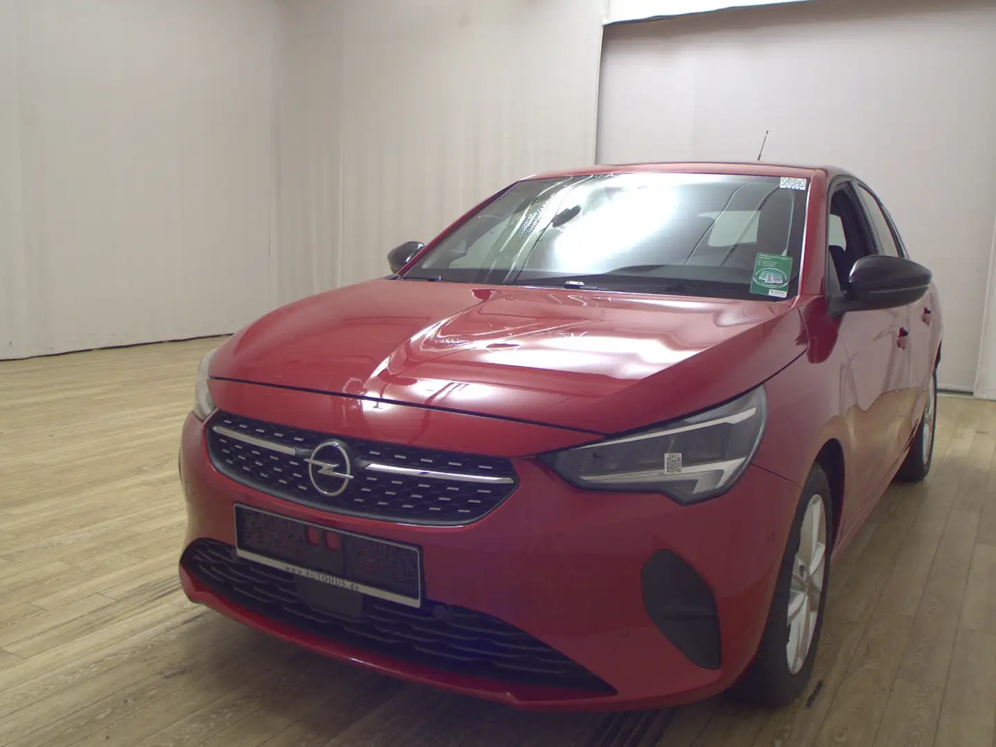 Opel Corsa 1.2 Turbo Elegance T-Leder LED Shz PDC Rojo - 2