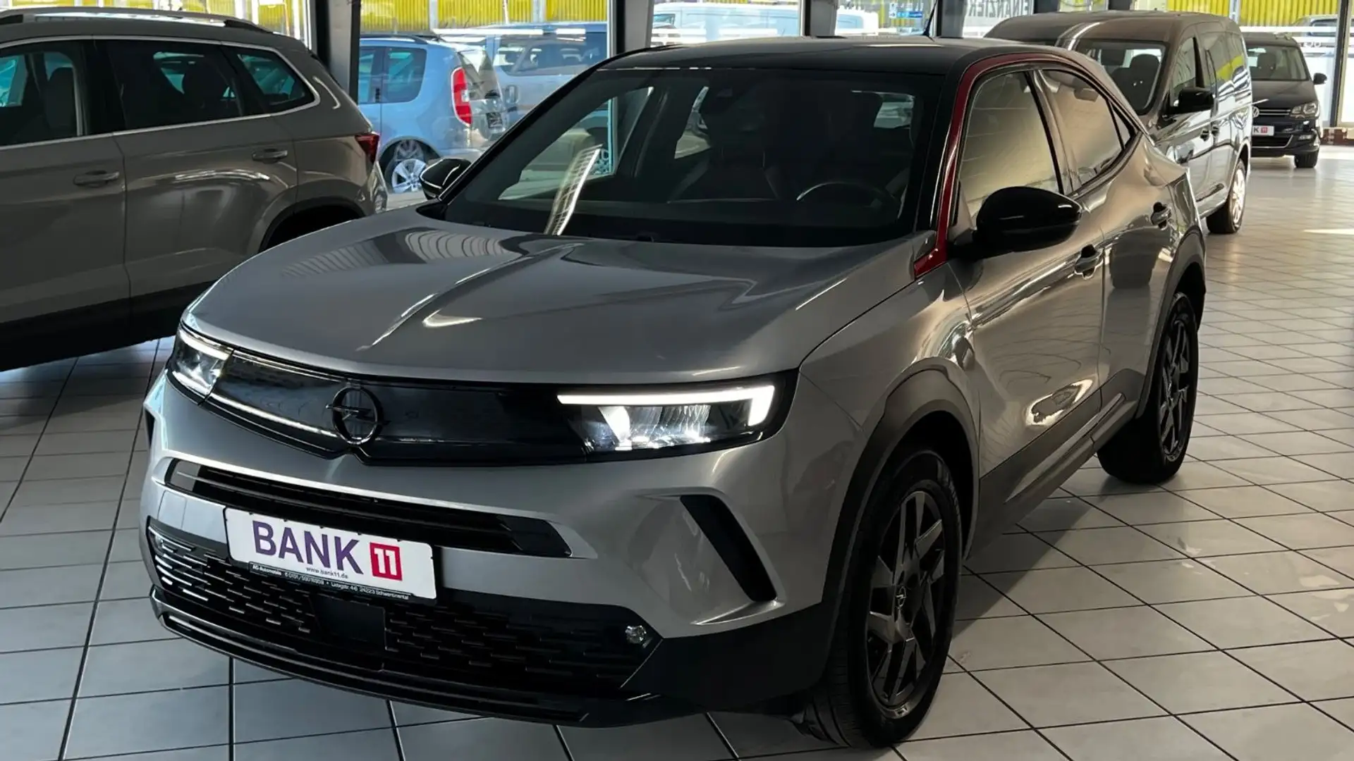 Opel Mokka 1.2 Turbo 96kW GS Line TÜV&AU neu&Garantie Gris - 2