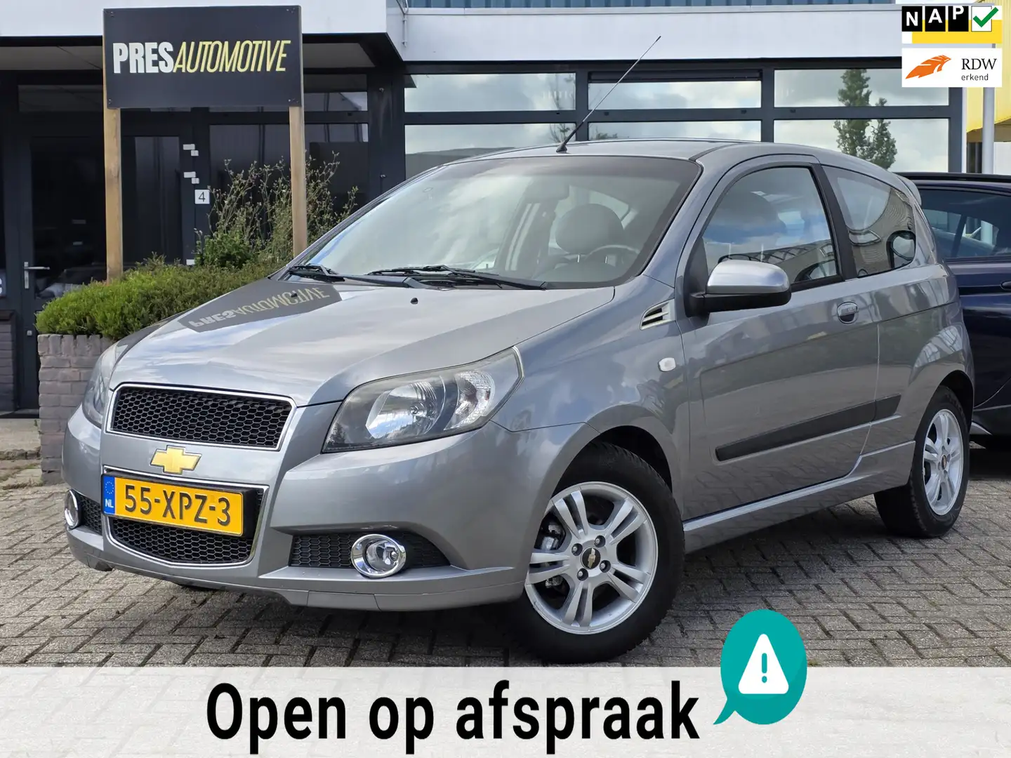 Chevrolet Aveo 1.2 16V LS+ |AIRCO|ELEKTRISCHE RAMEN|CDV|LMV Gris - 1