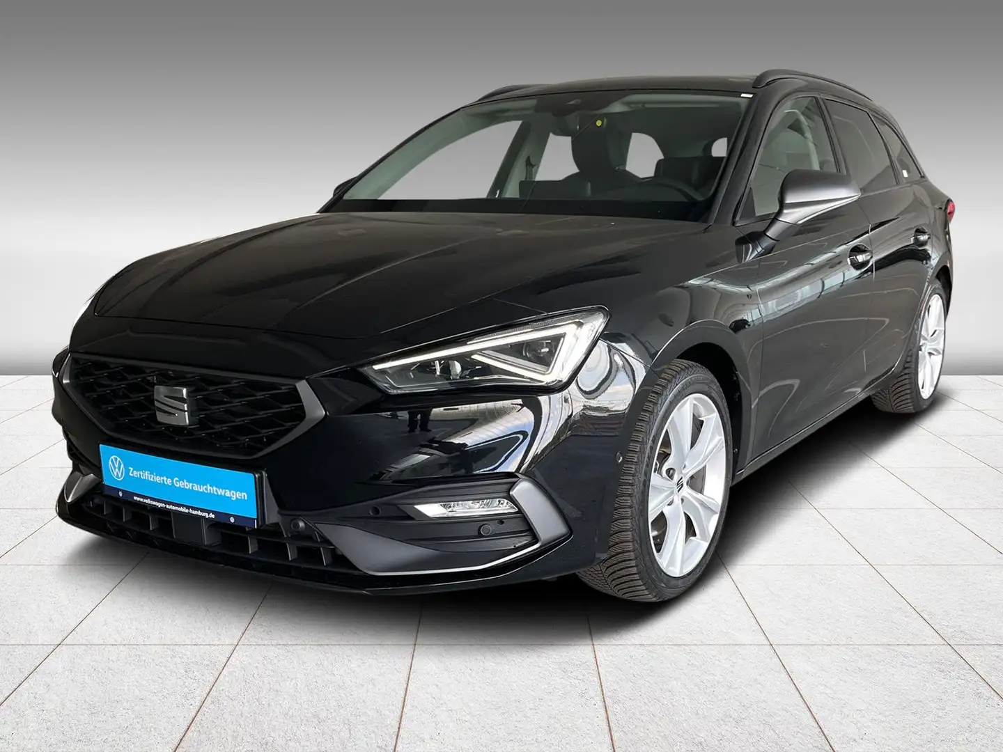 SEAT Leon ST 1.5 eTSI FR DSG Navi Kamera Matrix Shzg Zwart - 2
