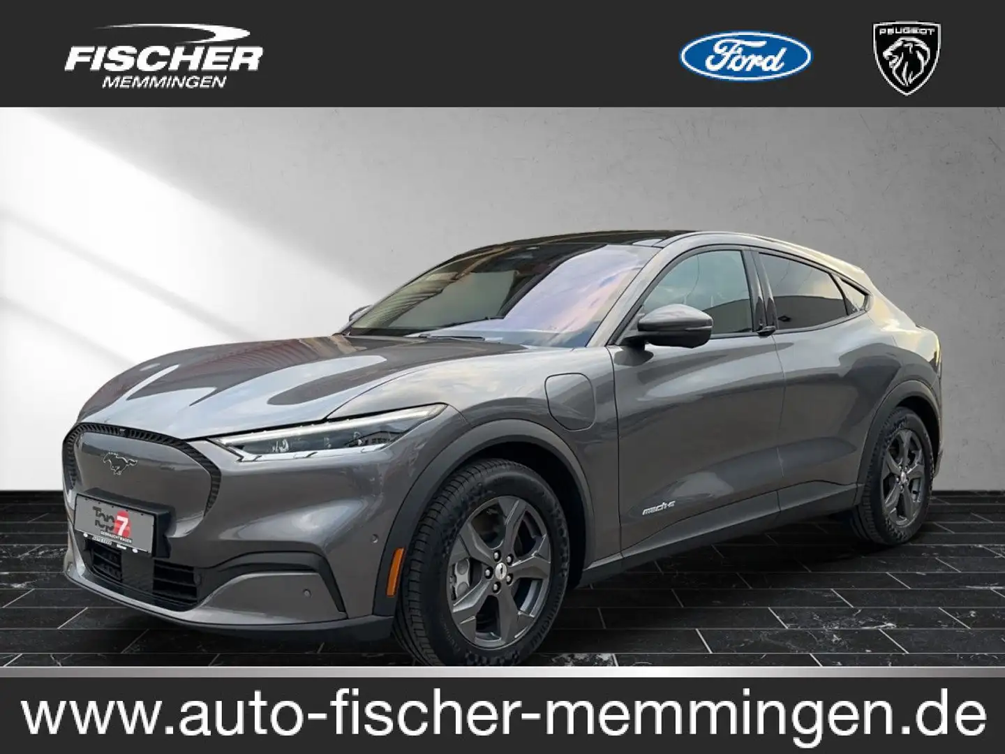 Ford Mustang Mach-E Basis Bluetooth Navi LED Klima Gris - 1