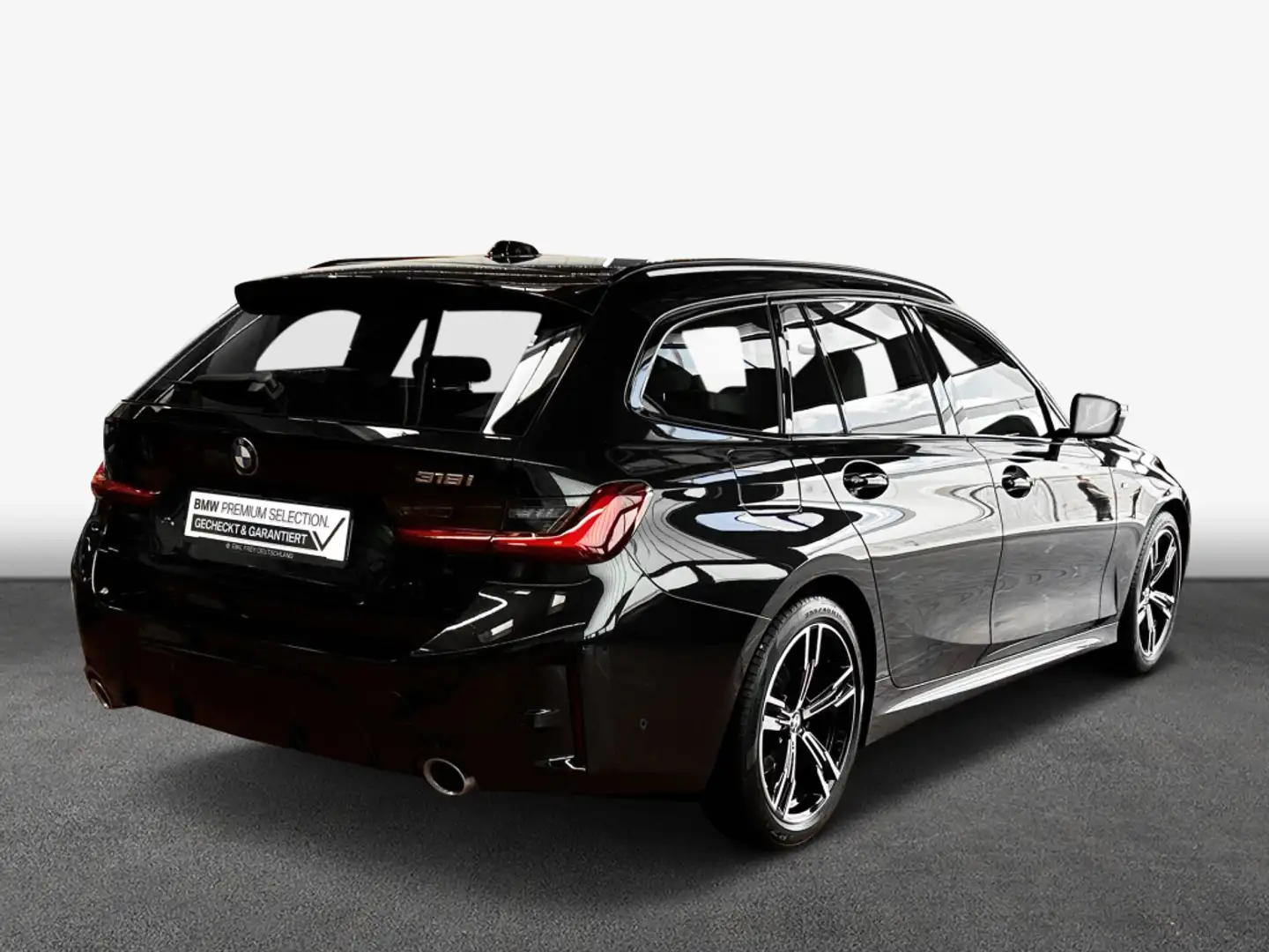 BMW 318 i Touring Aut.*M Sport Schwarz - 2