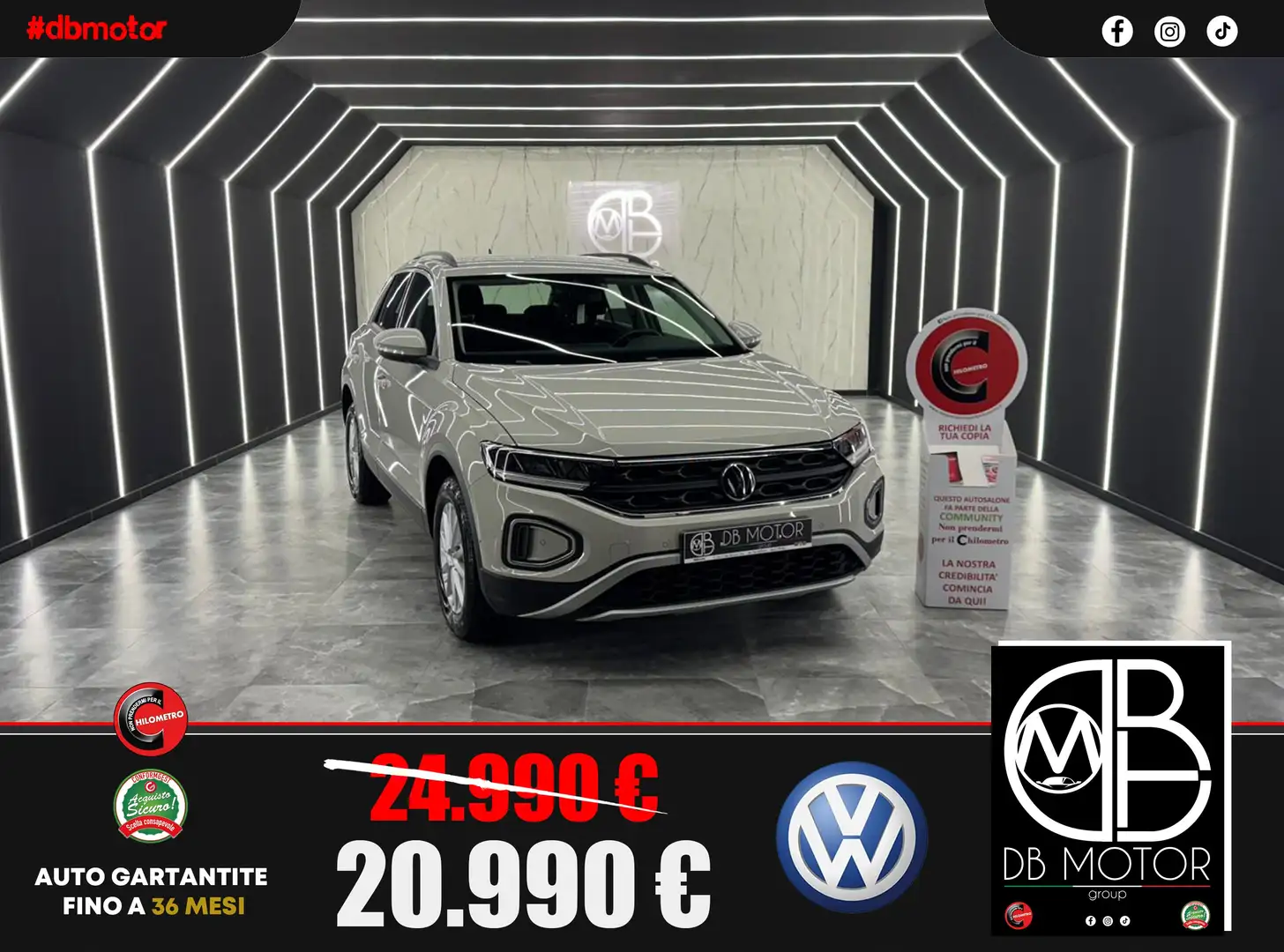 Volkswagen T-Roc T-Roc 2017 2.0 tdi Business 115cv Bianco - 1