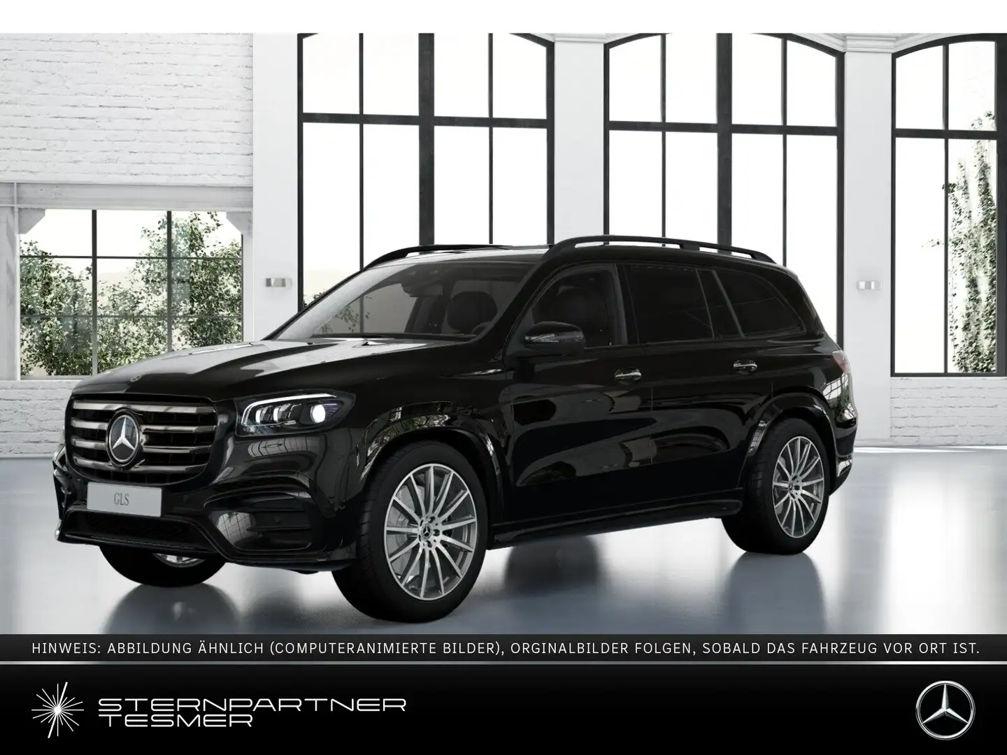 Mercedes-Benz GLS 580 4M #AMG PREMIUM PLUS #AHK #HUD #STANDHZG Noir - 1