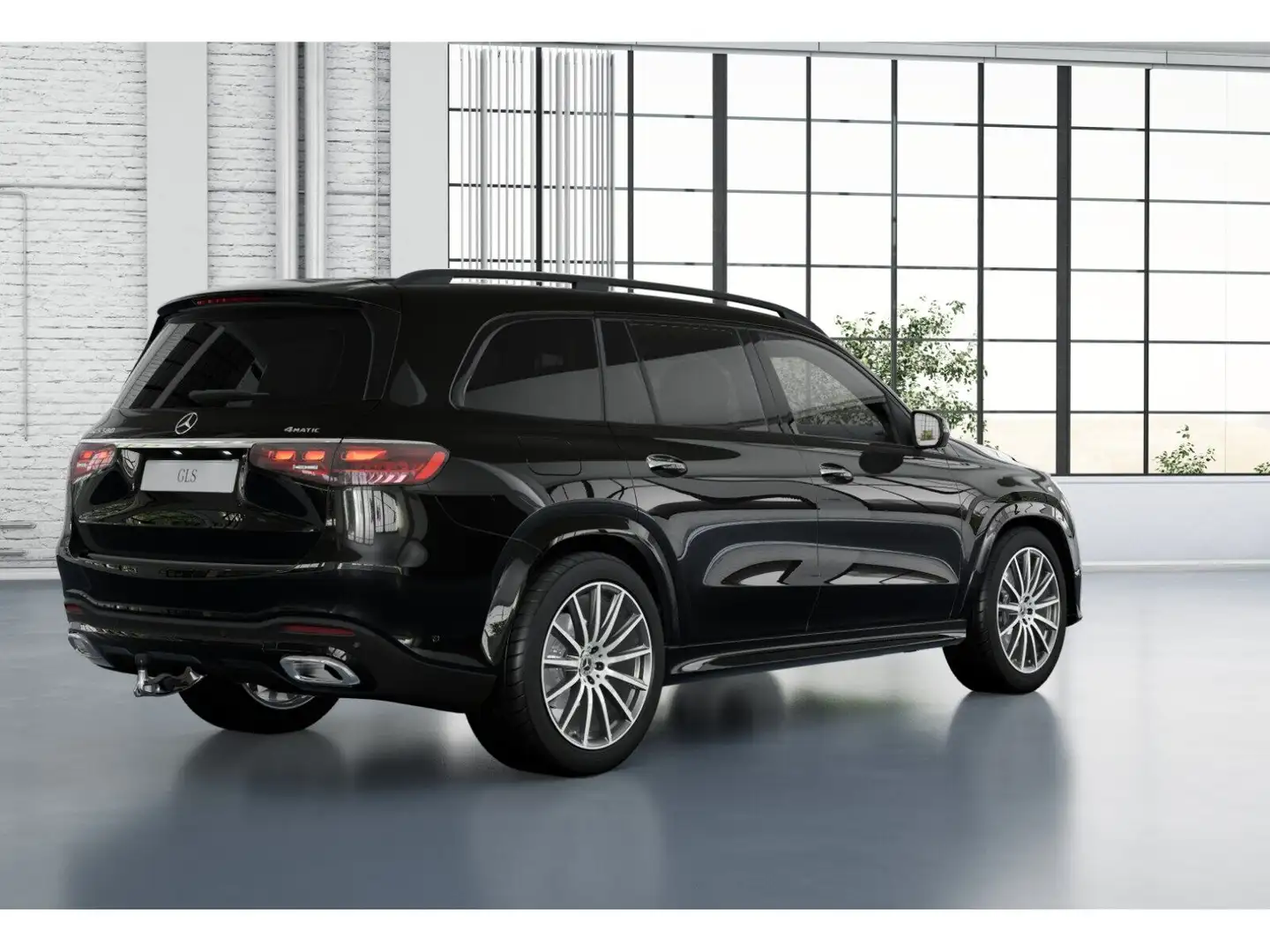 Mercedes-Benz GLS 580 4M #AMG PREMIUM PLUS #AHK #HUD #STANDHZG Noir - 2