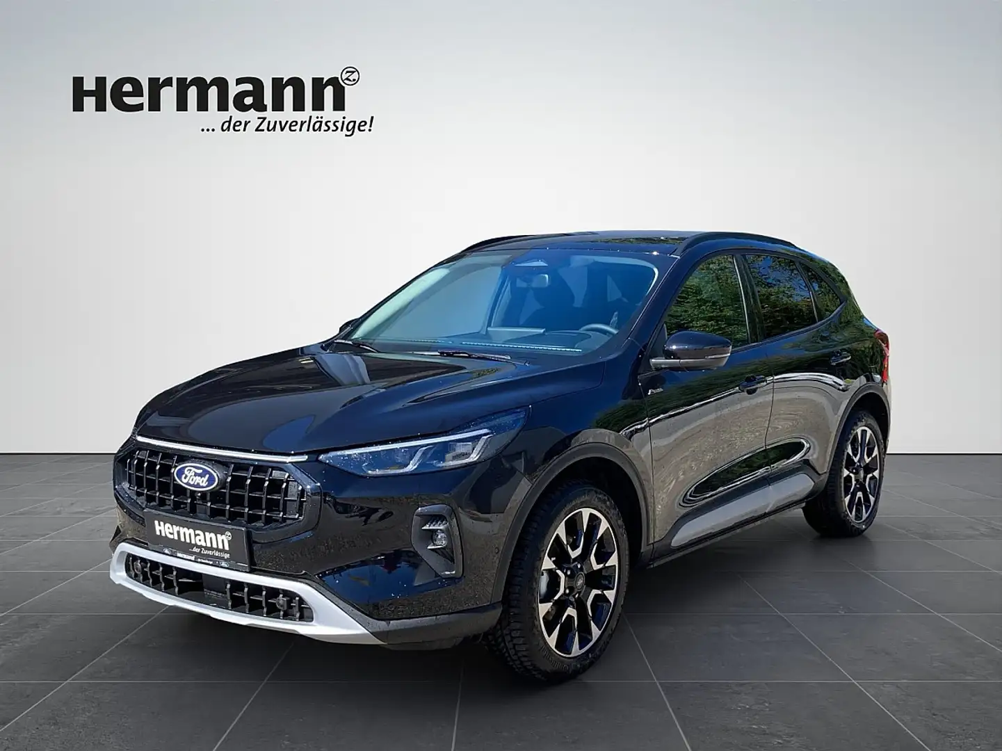 Ford Kuga 2,5 Duratec FHEV Active X Aut. Schwarz - 1
