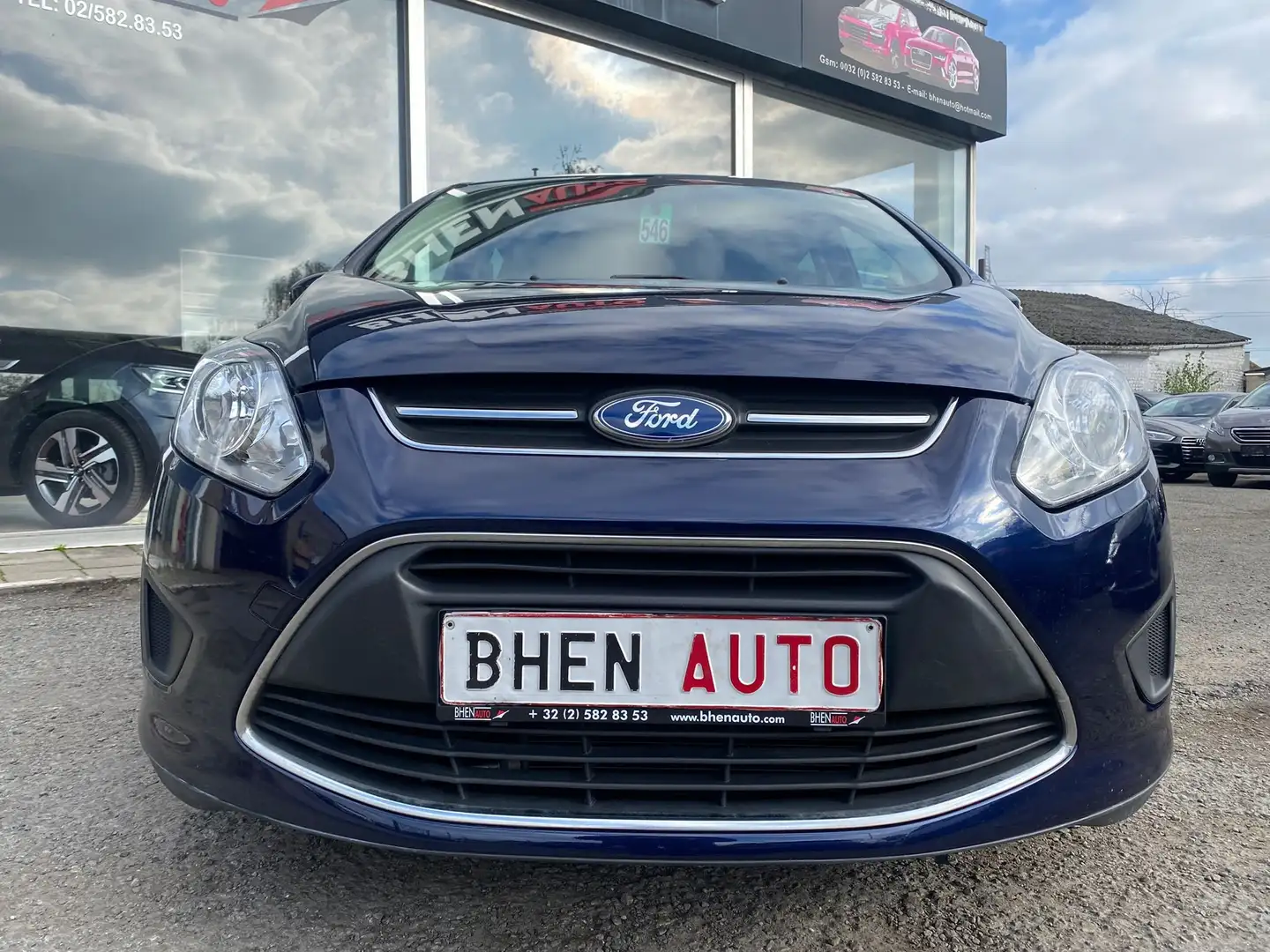 Ford C-Max 1.0 EcoBoost Titanium/AIRCO/TRES PROPRE Bleu - 2