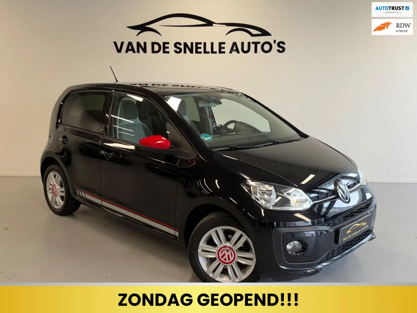 Volkswagen up! 1.0 BMT high up! BEATS-EDITION/PDC/MULTIFUNCSTUUR/ Schwarz - 1