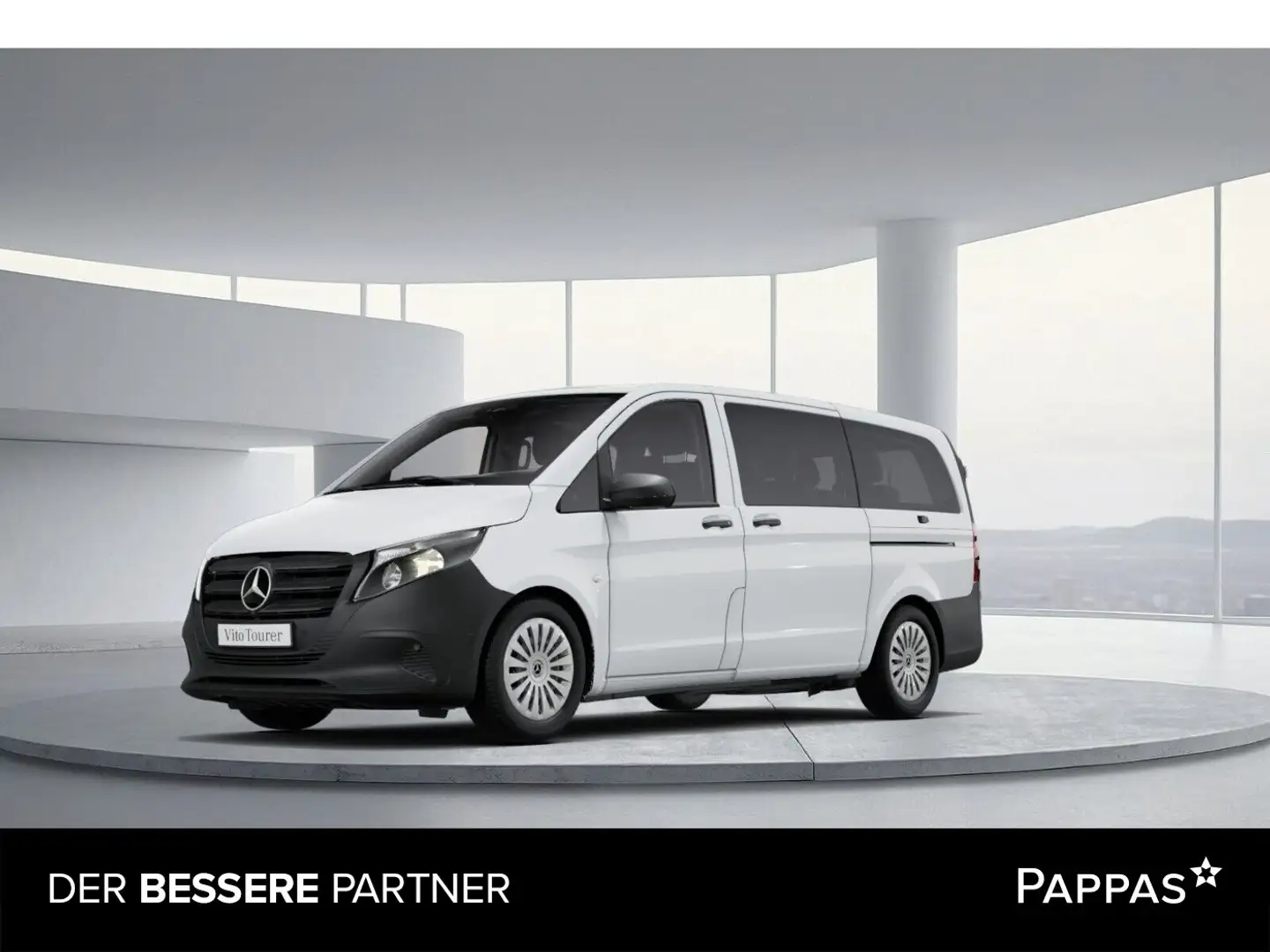 Mercedes-Benz Vito 114 CDI Kombi lang AHK 2,5t 8 Sitze Cam SHZ Weiß - 1