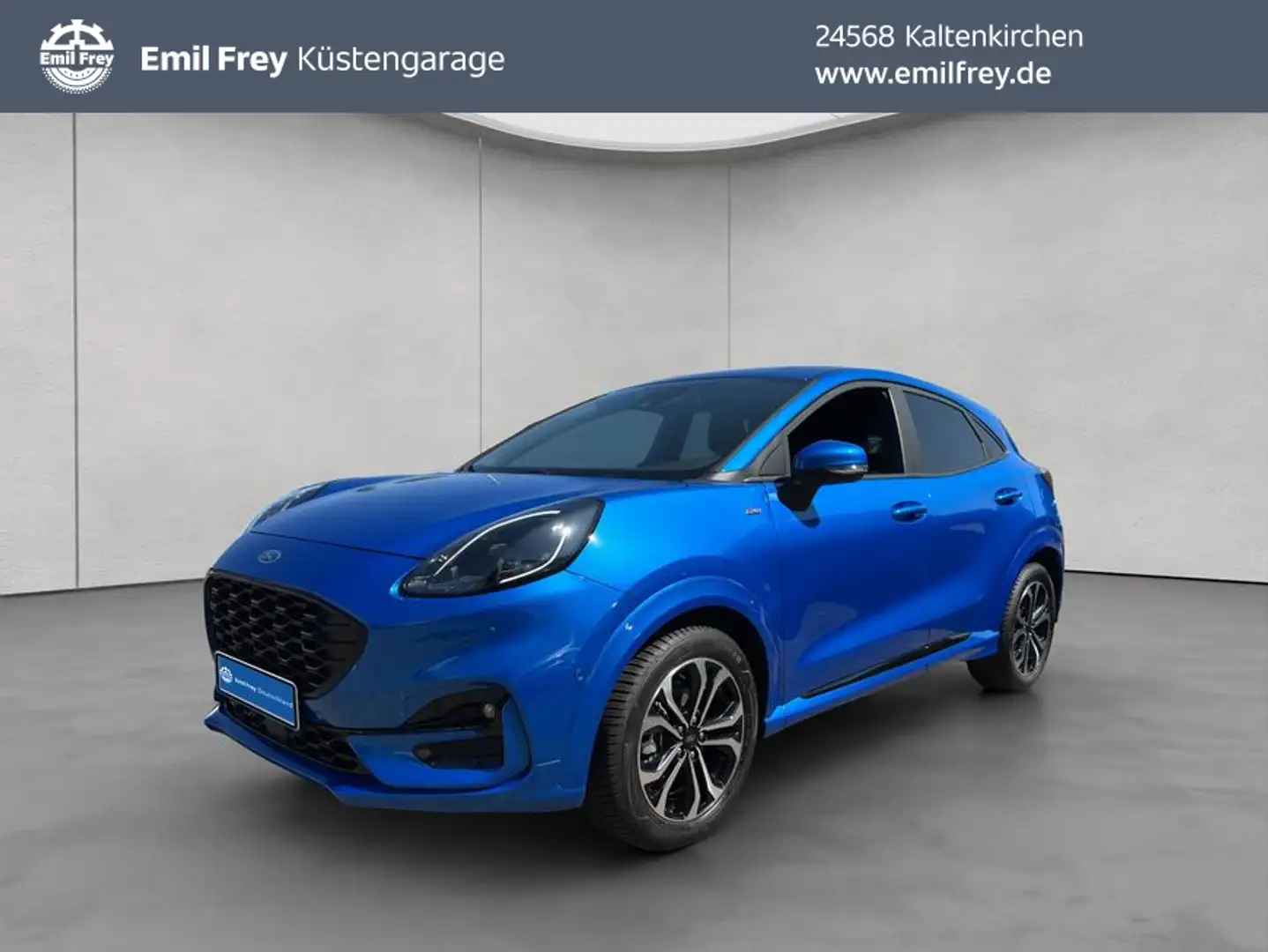 Ford Puma 1,0 ST-LINE EcoBoost Automatik LED NAVI KLI Albastru - 1