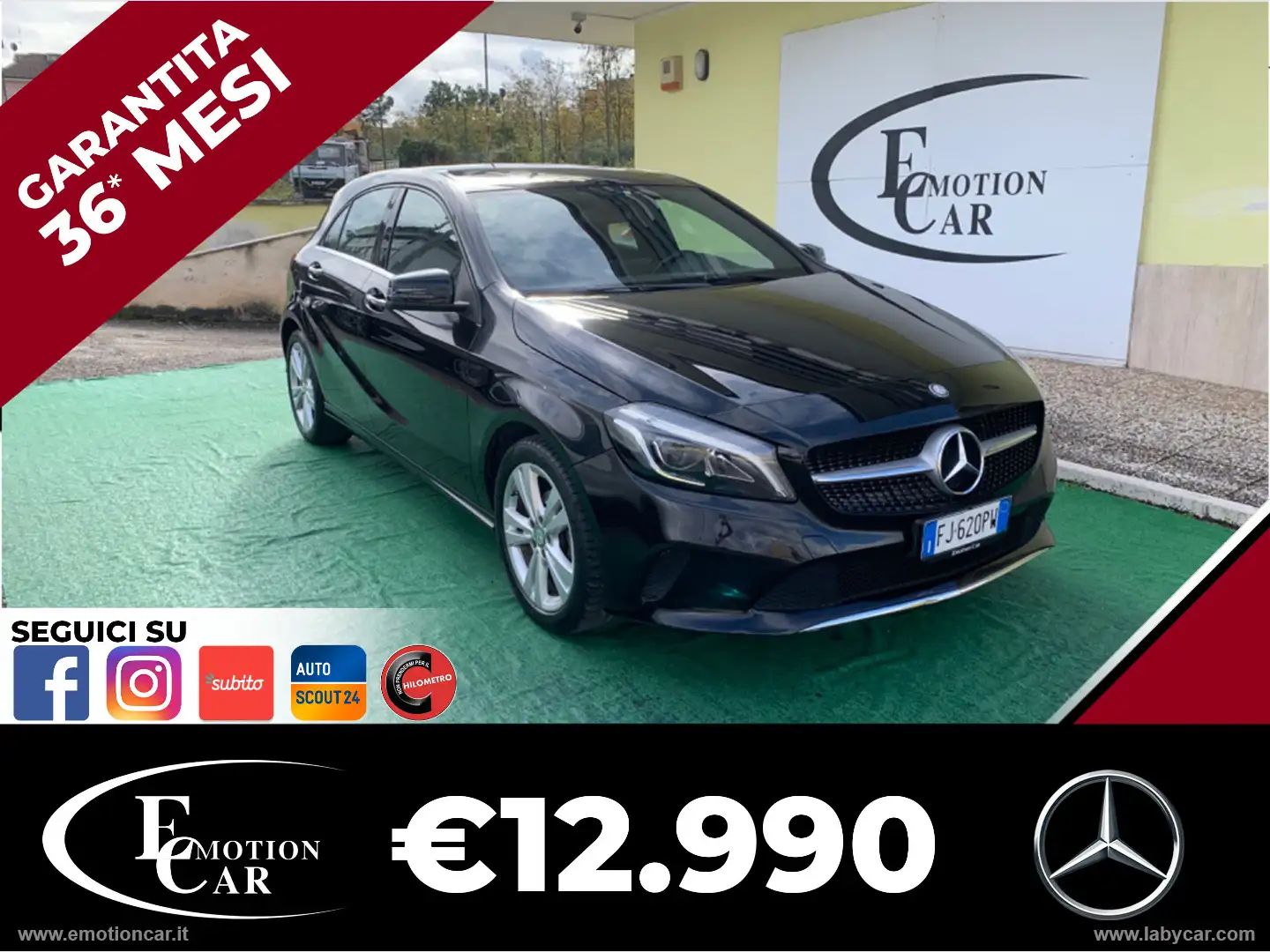 Mercedes-Benz A 160 A 160 d Premium - 2017 Czarny - 1