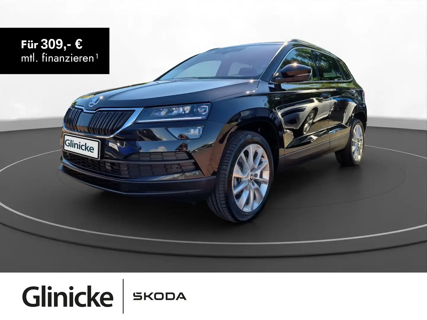 Skoda Karoq 1.5 TSI DSG Navi Kessy ACC PDC LED SiHz Schwarz - 1