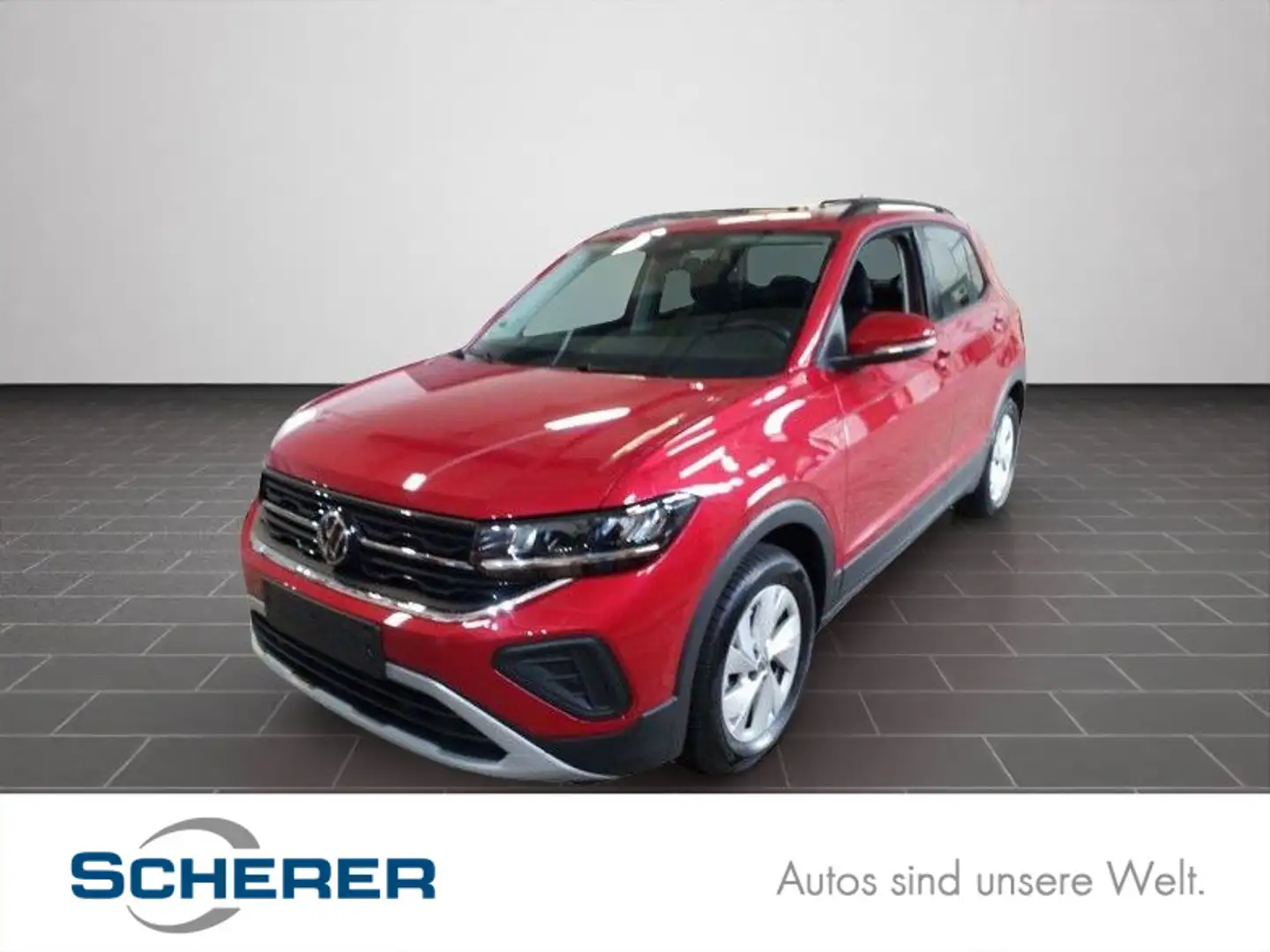 Volkswagen T-Cross 1,0 TSI Life DSG NAVI/AHK/Rückfahrkamera Rot - 1
