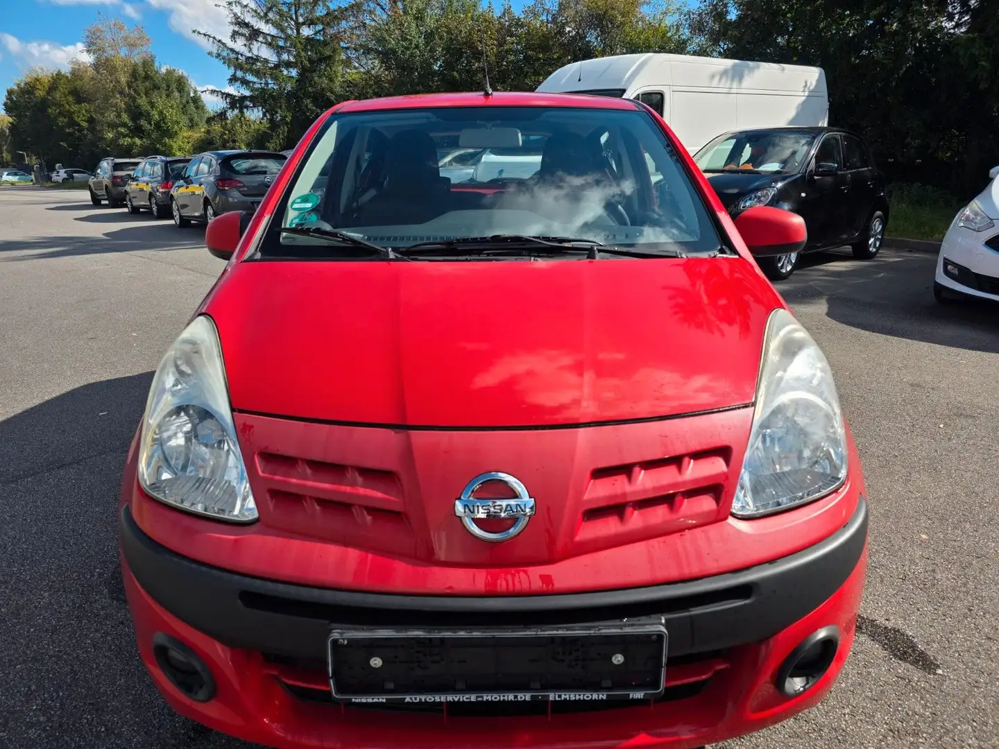 Nissan Pixo Acenta/ Klima/Tüv-Neu/1 Hand/87000Tkm Rot - 2
