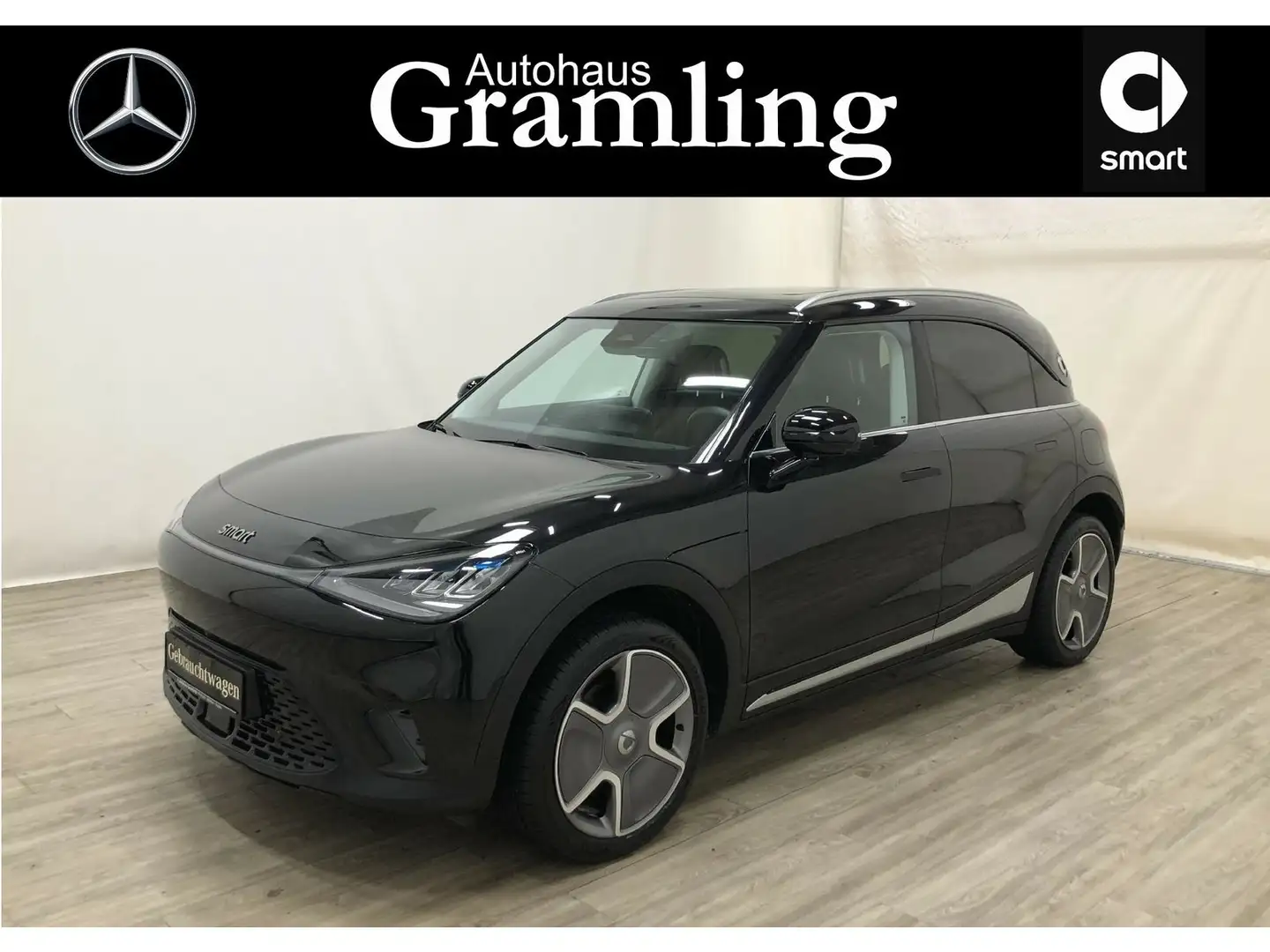 smart Smart #1 Navi*360°*Pano*LED*DAB*ACC*PTS*Sitzheiz Чорний - 1