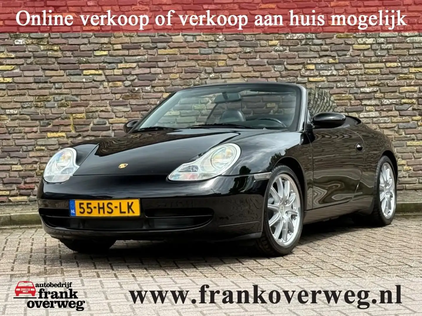 Porsche 996 3.4 CARRERA Cabriolet Handbak Historie aanwezig Nero - 1