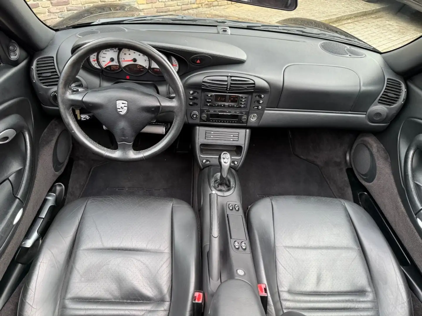 Porsche 996 3.4 CARRERA Cabriolet Handbak Historie aanwezig Nero - 2