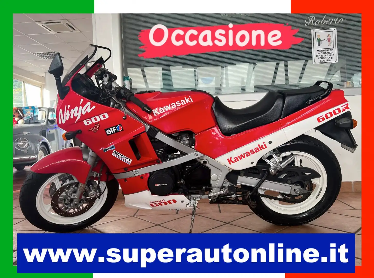 Kawasaki GPz 600 R 1985 Rosso - 1