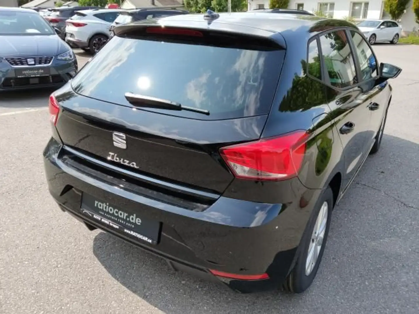 SEAT Ibiza IBIZA ROAD EDITION 1.0 TSI DSG AHZV-VORBER. SHZ Schwarz - 2