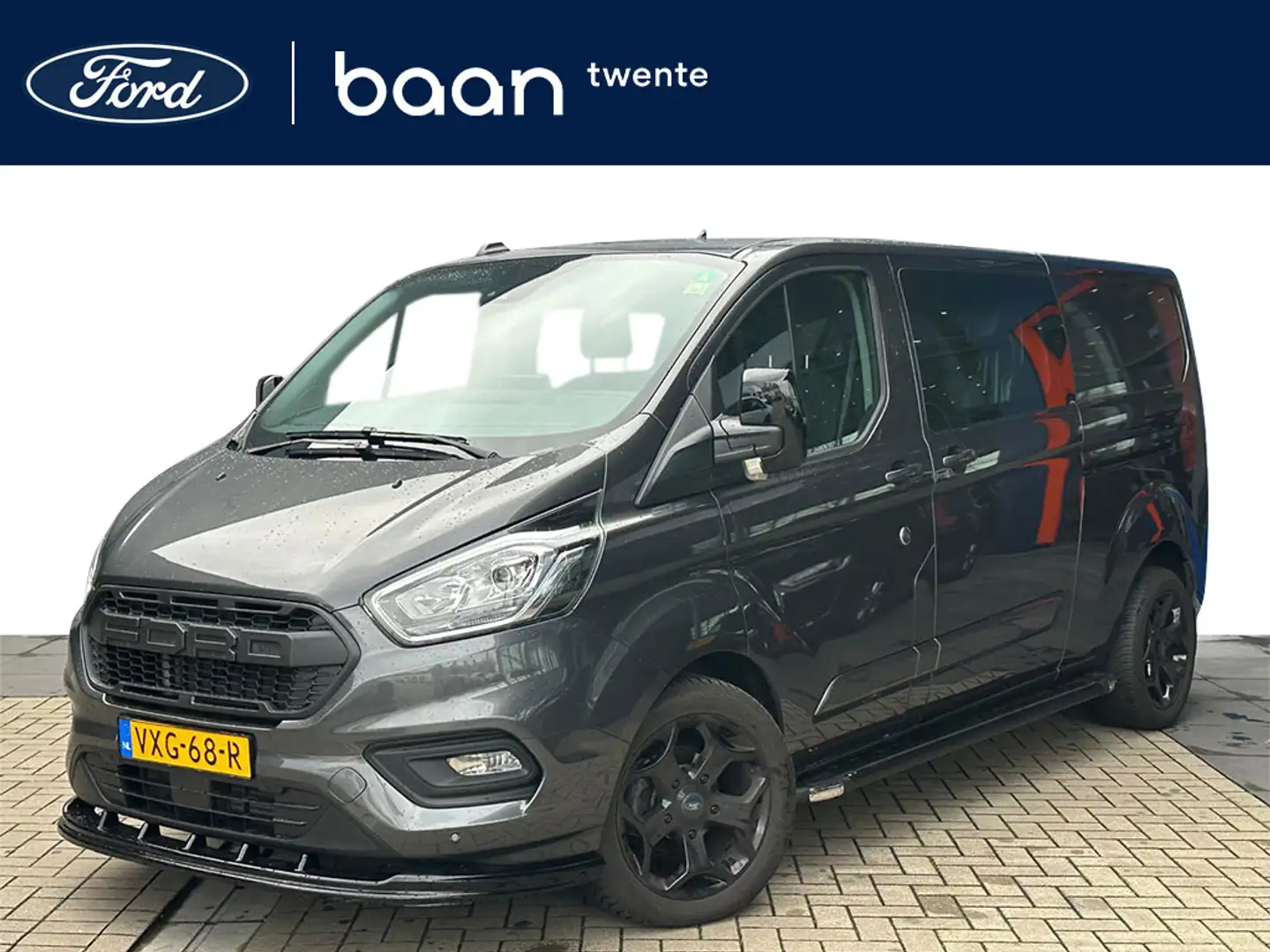Ford Transit Custom L2H1 Limited 130 PK Automaat | Dubbel Cabine | Rap Grijs - 1