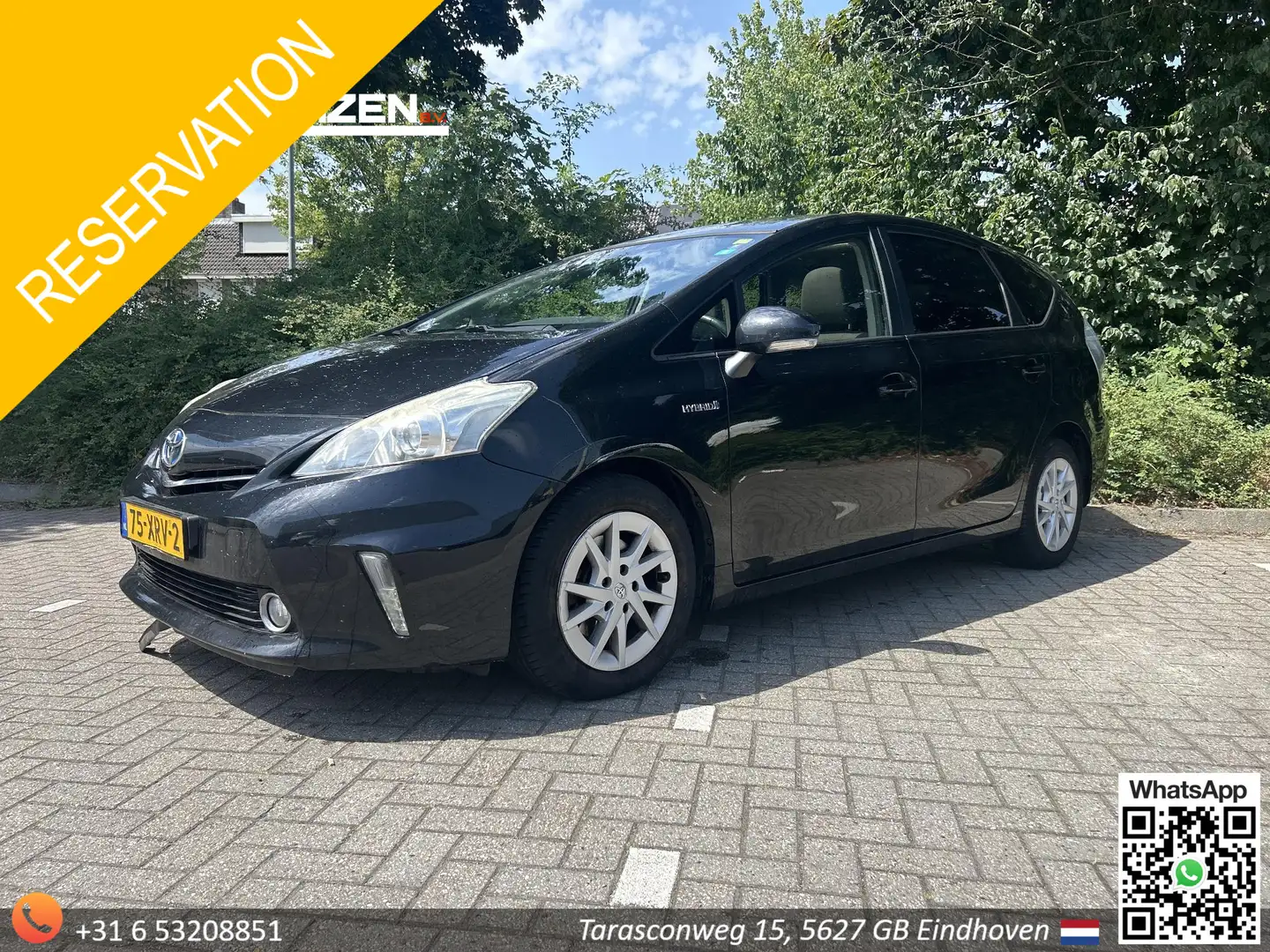 Toyota Prius+ Prius Wagon 1.8 Aspiration 96g | Pano | Climate | Zwart - 1