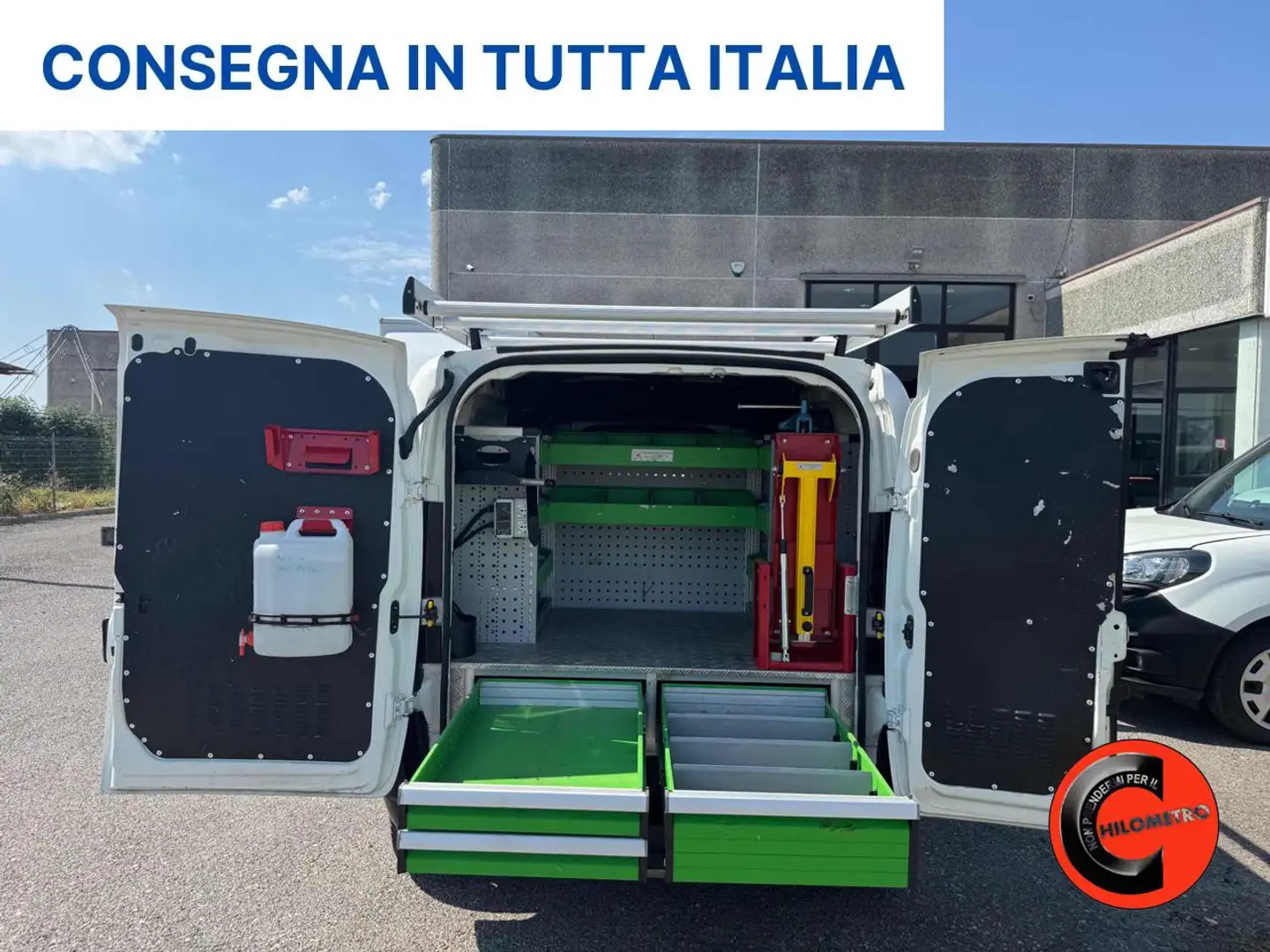 Fiat Doblo 1.4 N.P(ALLESTITO EX RETE GAS-PC-TN)CRUISE-SENSORI Wit - 2