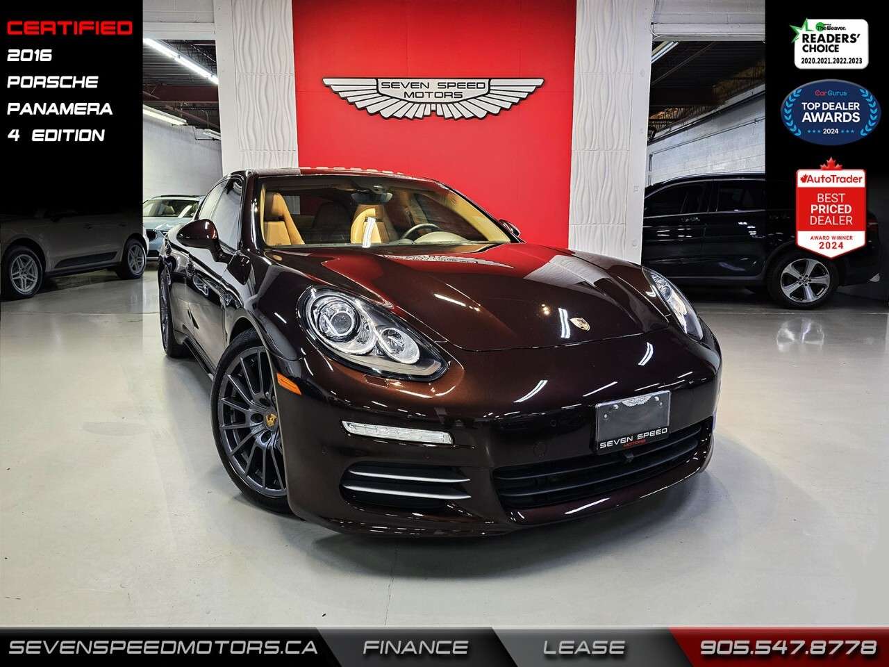 2016 Porsche Panamera Panamera4/Certified/Finance