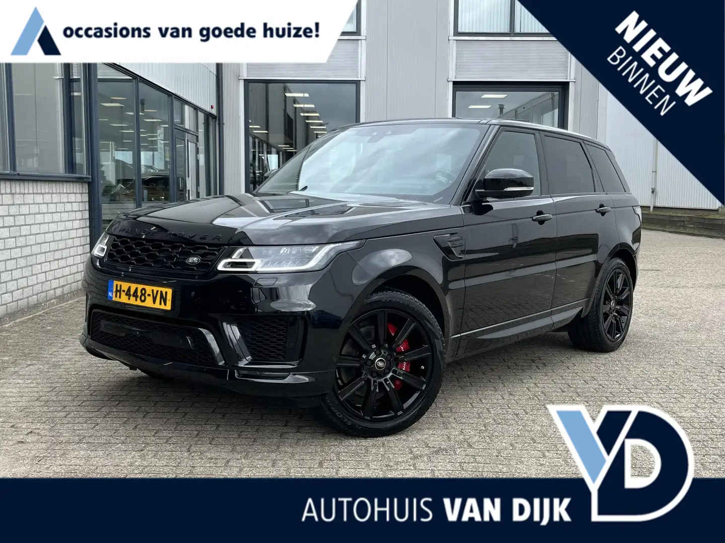 Land Rover Range Rover Sport 2.0 P400e HSE | NL Auto/1e Eig./Voll.Historie/Lede Zwart - 1