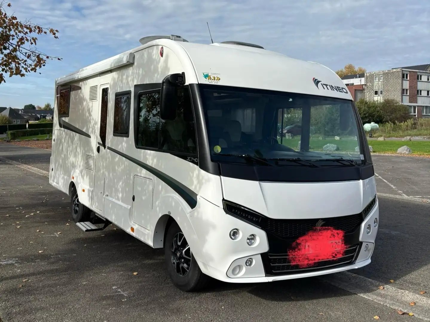 Caravans-Wohnm Rapido ITINEO JC740 Fehér - 2