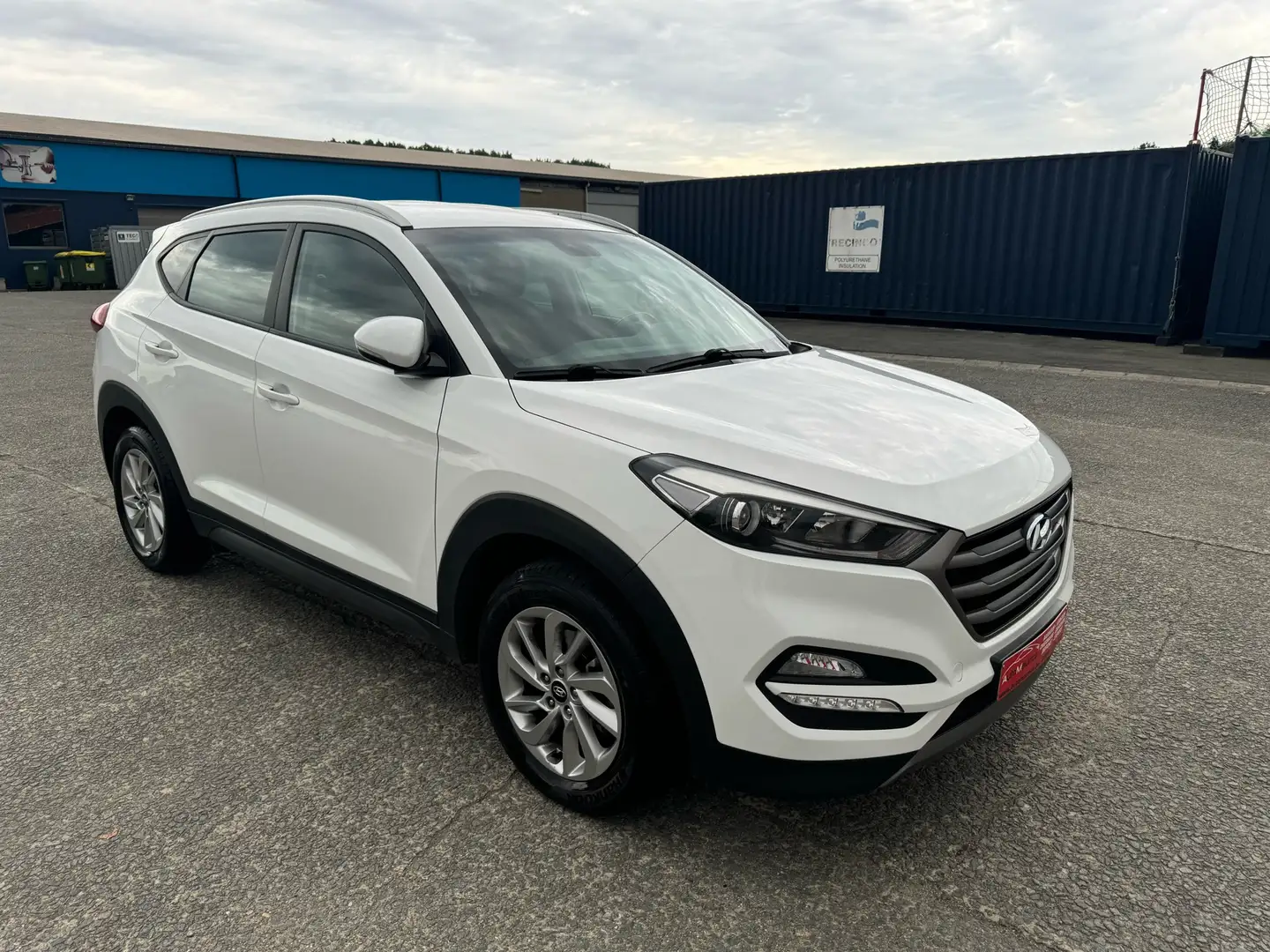 Hyundai TUCSON 1.6i Benzine Turbo Gps Camera 12Manden Garantie Blanc - 2