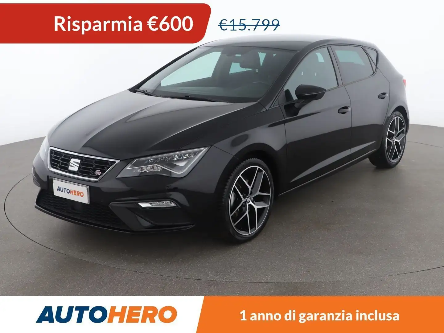 SEAT Leon 1.5 TSI ACT FR 130 CV Nero - 1