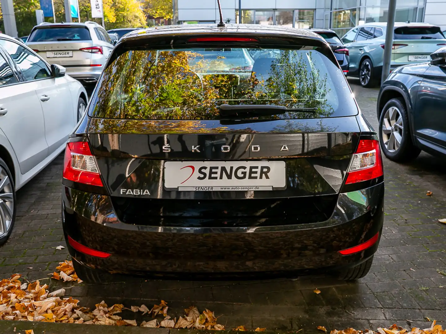 Skoda Fabia 1.0 TSI Ambition DSG Klima SHZ Bluetooth Negro - 2