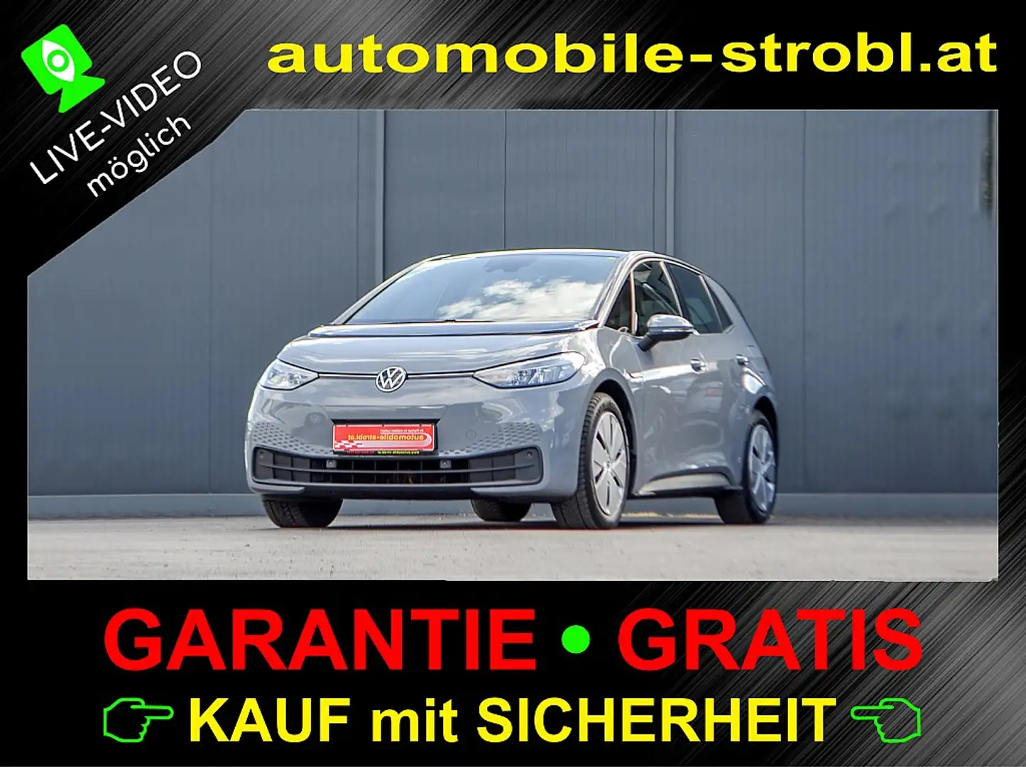 Volkswagen ID.3 ID. 3 Pro Perf. Upgr. 62Wh *ACC*Nav.Pro*LED*GAR... Gris - 1