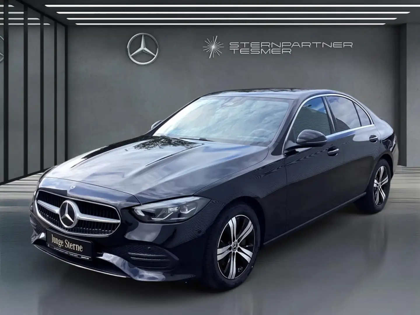 Mercedes-Benz C 200 d +Avantgarde+KAMERA+AHK+Ambiente+SHZ+TOTW Schwarz - 2