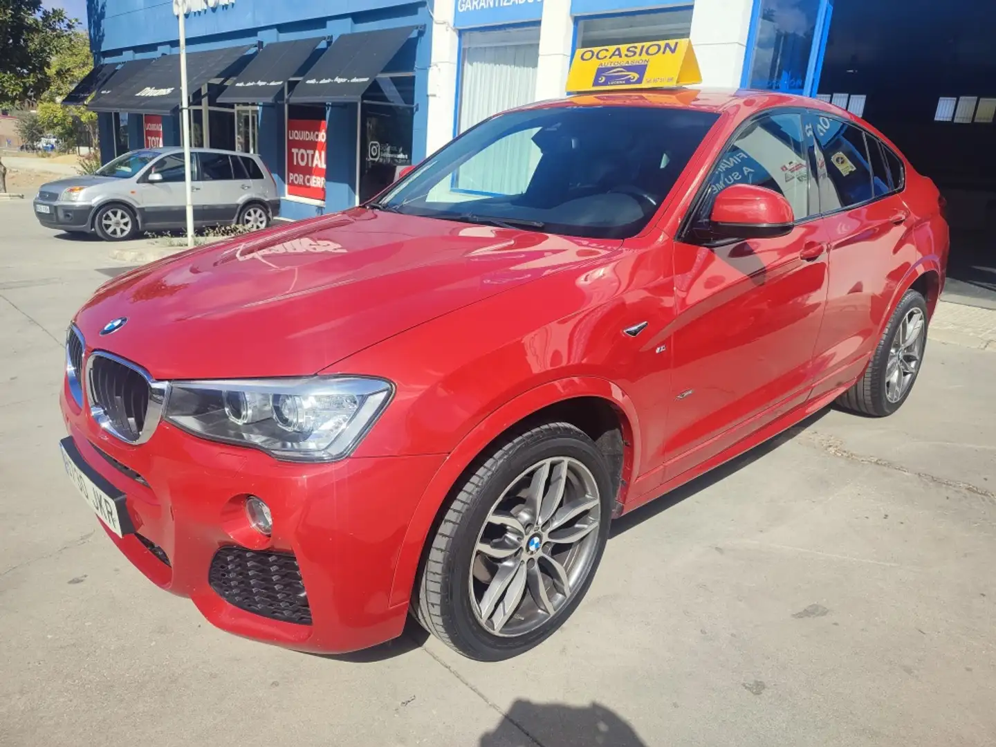 BMW X4 xDrive 20dA Rojo - 2