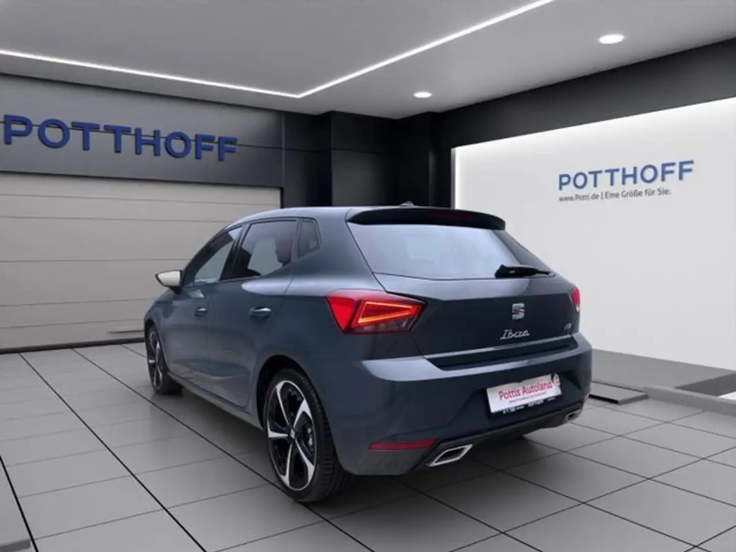 SEAT Ibiza 1.0 TSI DSG FR KAMERA PDC SITZHZG KLIMA Blau - 2