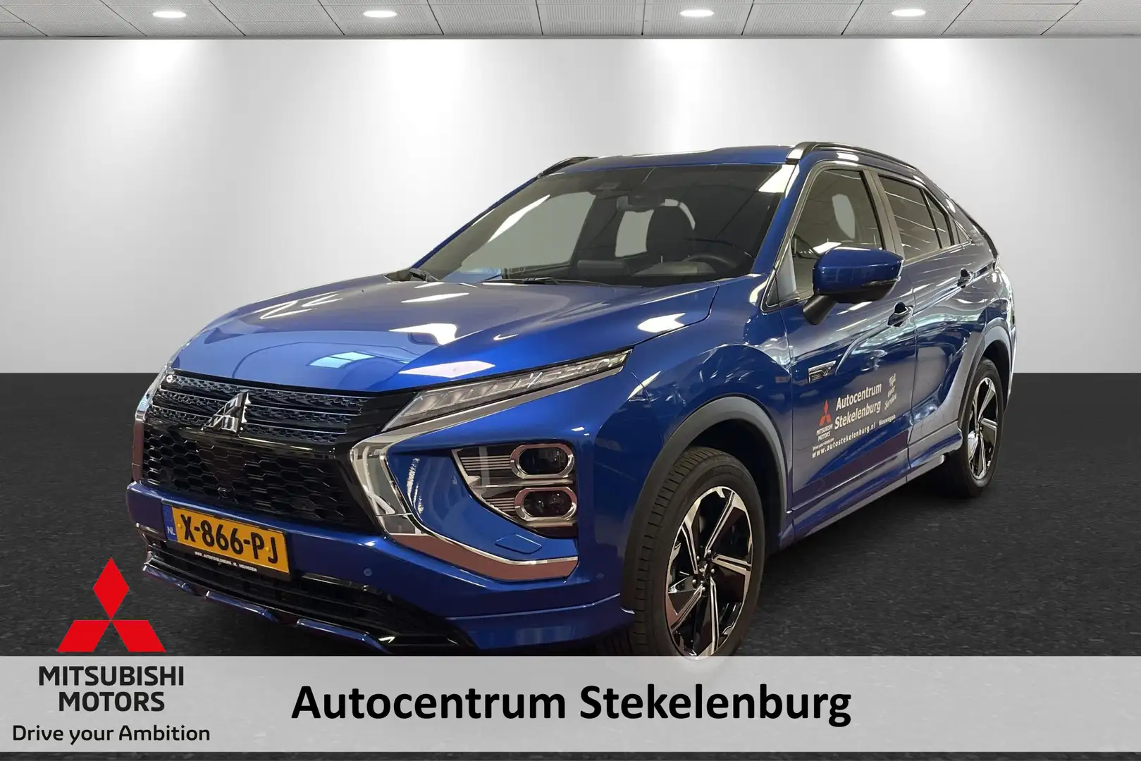 Mitsubishi Eclipse Cross 2.4 PHEV Prestige+ DEMO Bleu - 1