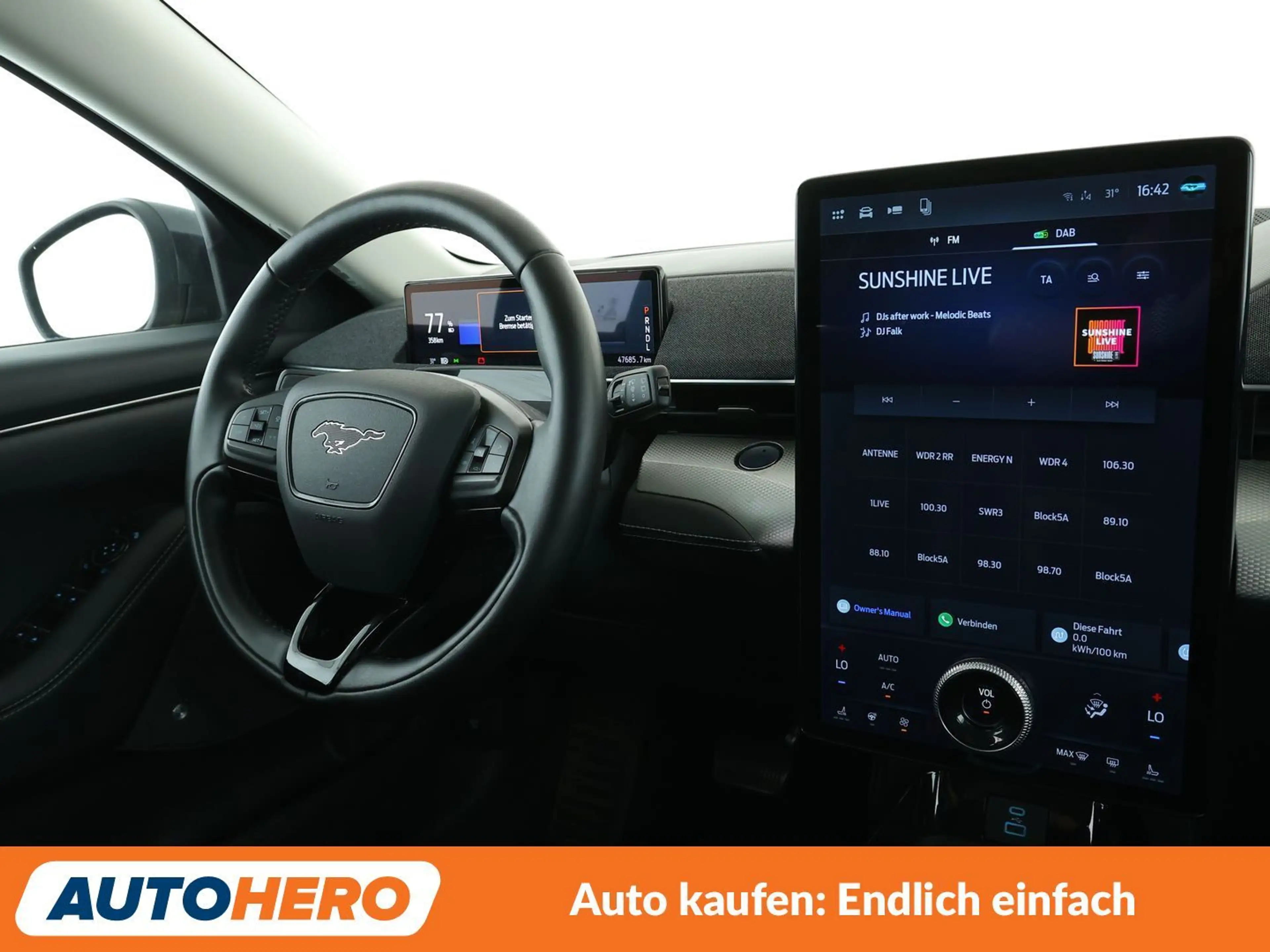 Ford Mustang Mach-E electric drive 216 kW — photo 13
