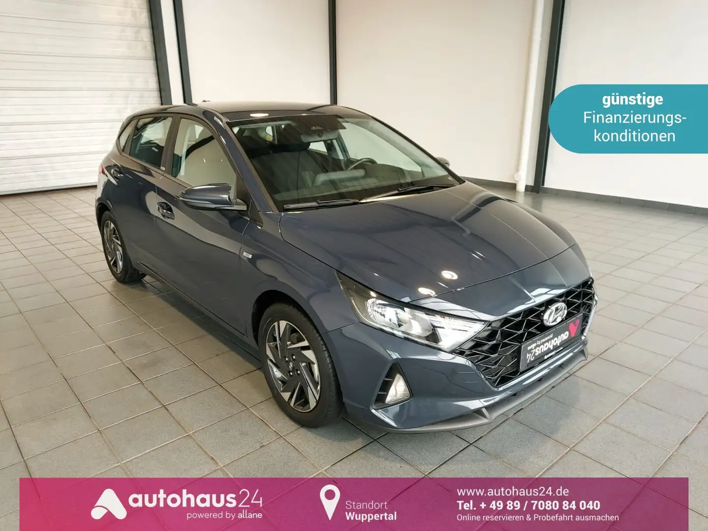 Hyundai i20 1.0 T-GDI Select Mild-Hybrid|PDC|Sitzhzg Grau - 1