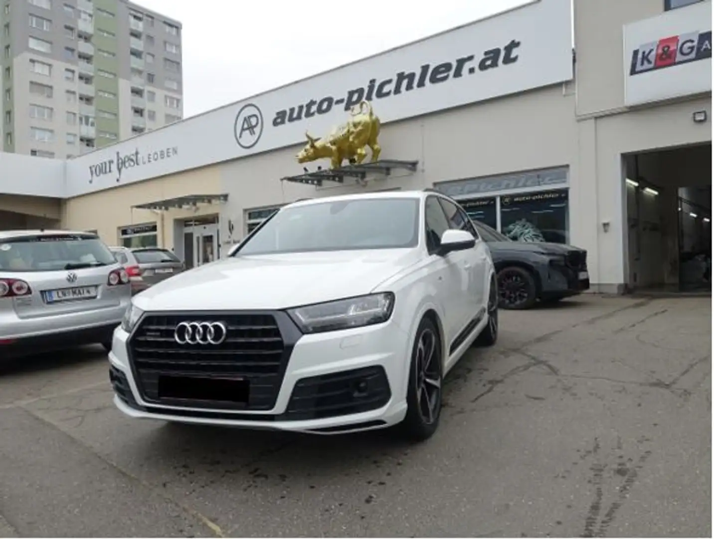 Audi Q7 3,0 TDI quattro Tiptronic Weiß - 1