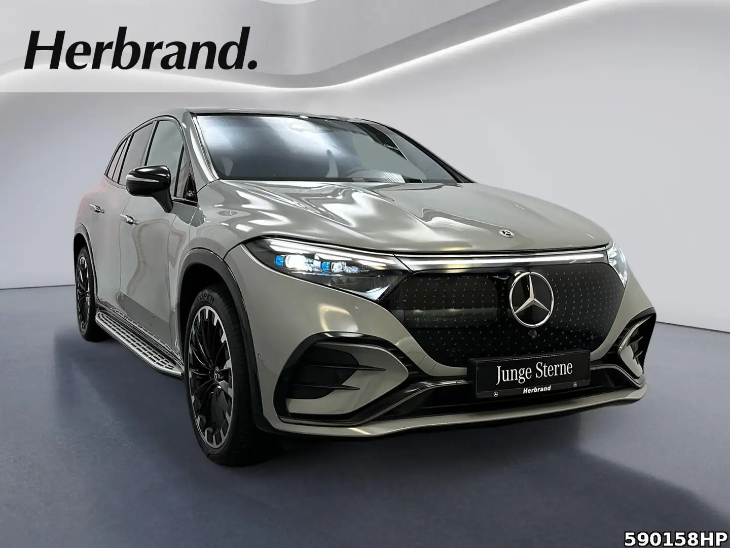 Mercedes-Benz EQS 4M SUV AMG Hyperscreen 22" AHK TV Tuner< Grau - 2