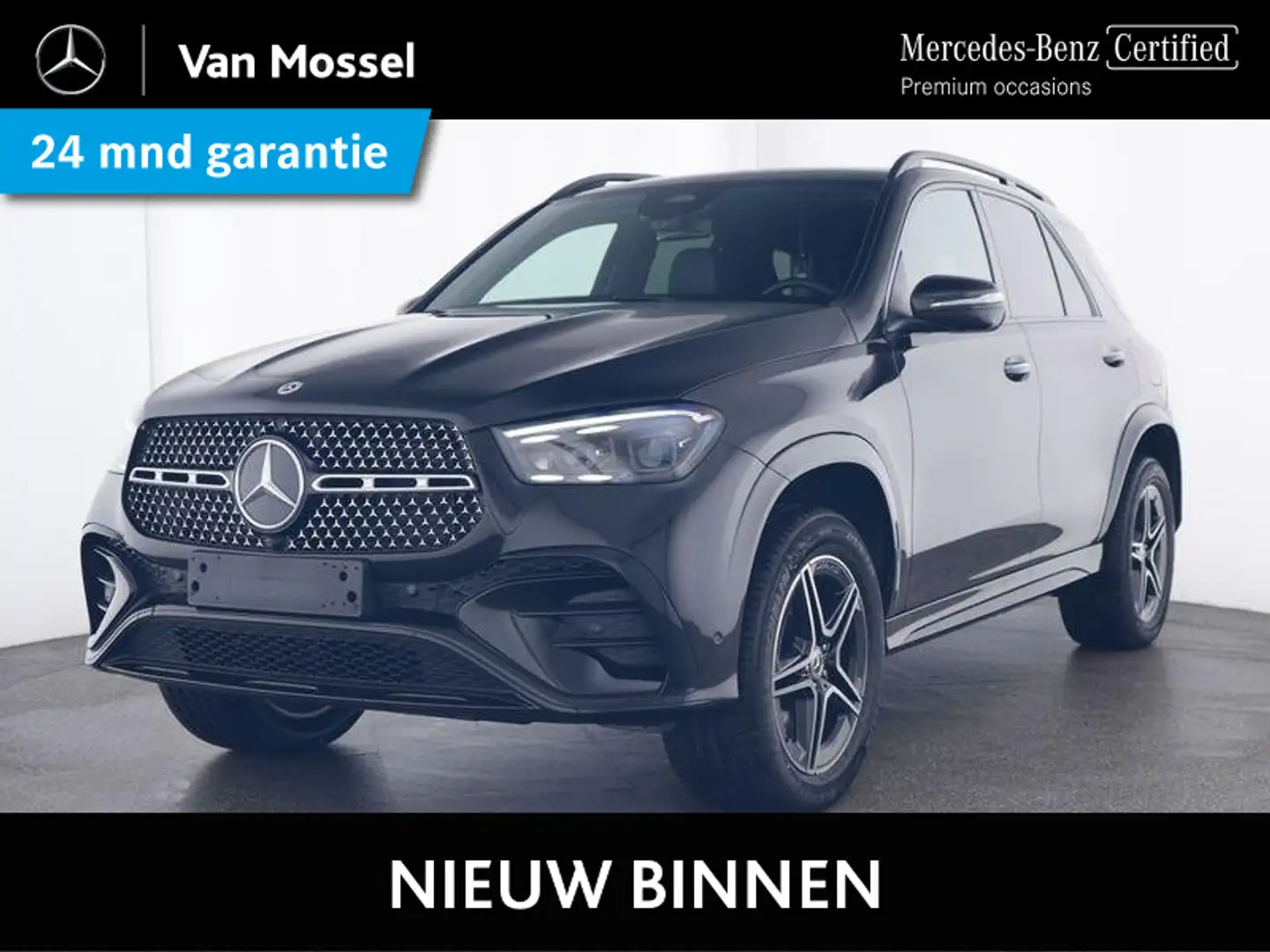 Mercedes-Benz GLE 400 e 4MATIC AMG Line Panorama Dak / Rij-assistentie P Noir - 1